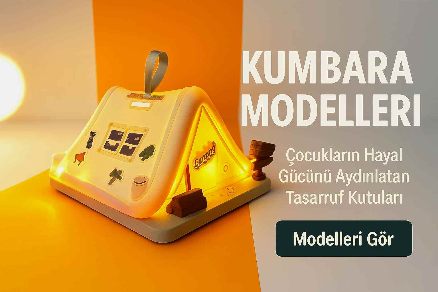Işıklı Çadır Kumbara ve Kumbara Modelleri